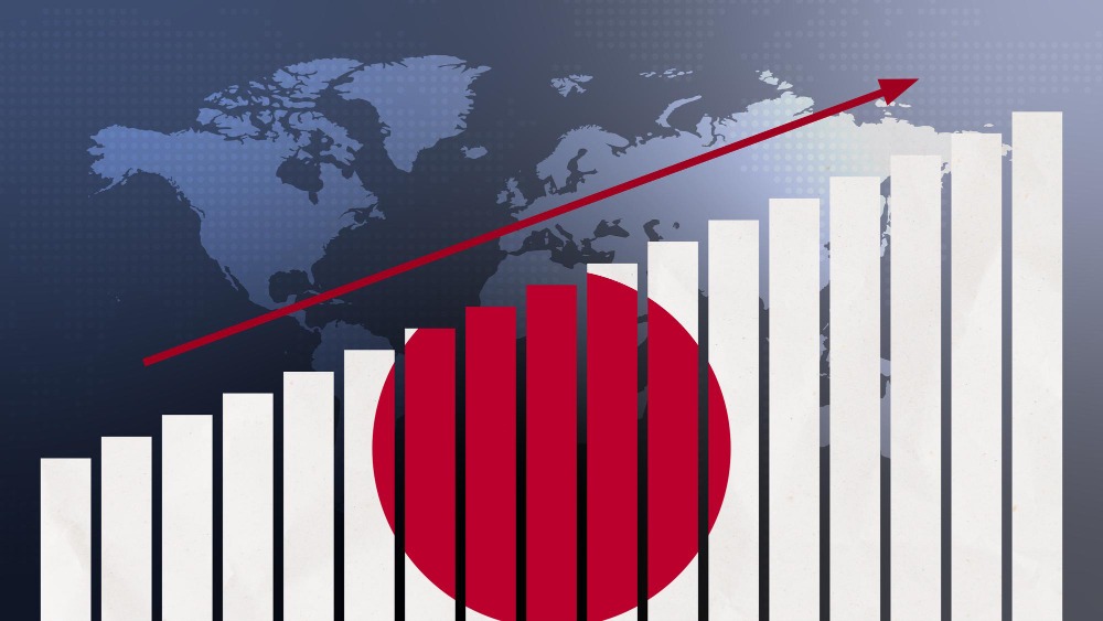 Japan with increasing values economic