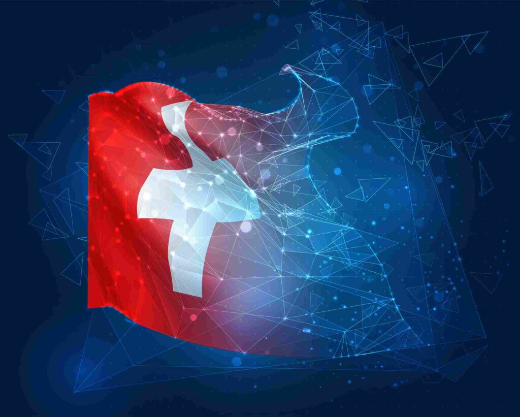 Switzerland vector flag