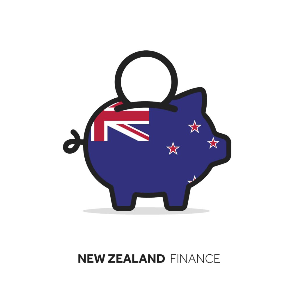 New zealand economic concept